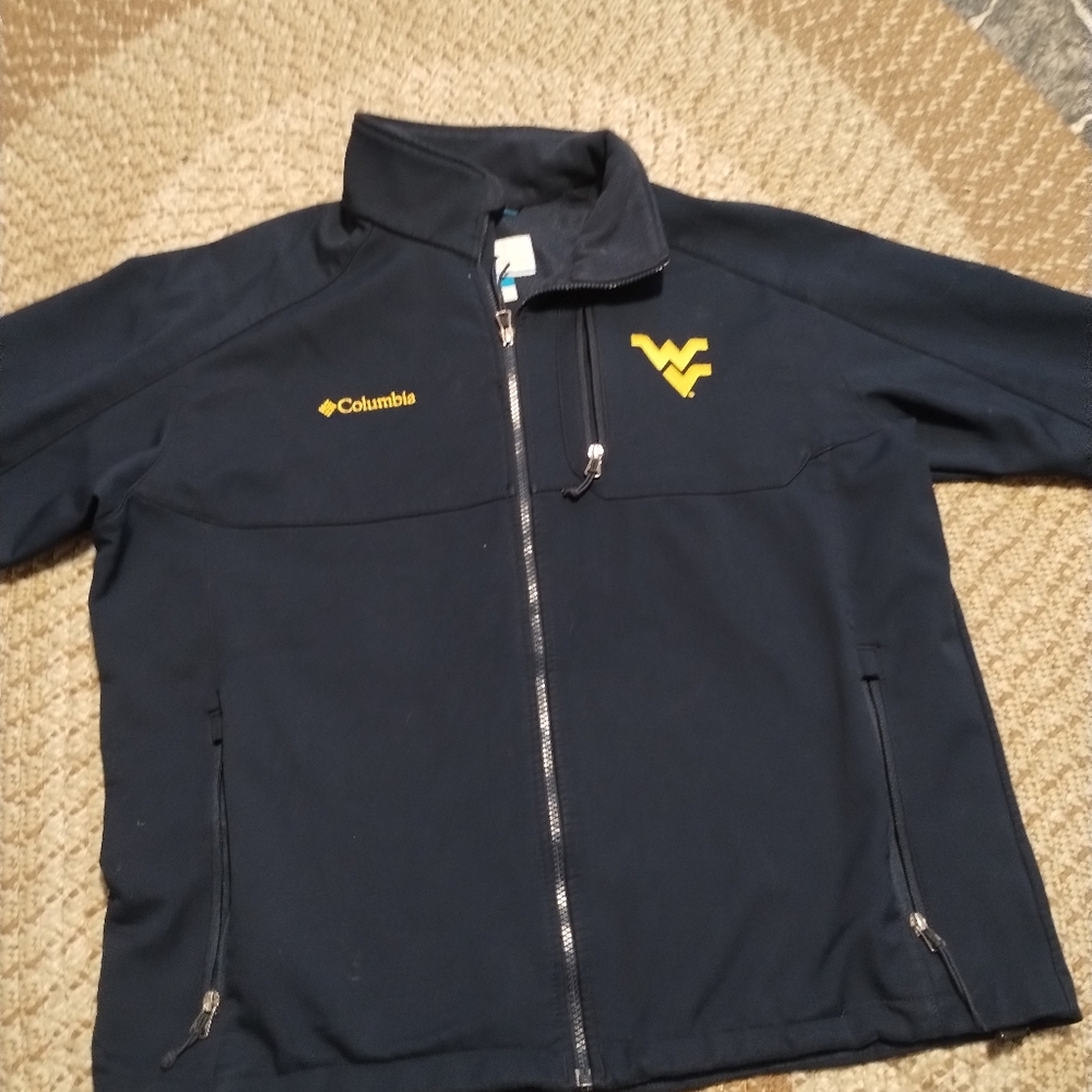 Columbia Ascender Softshell Jacket WV Mountaineers - image 2
